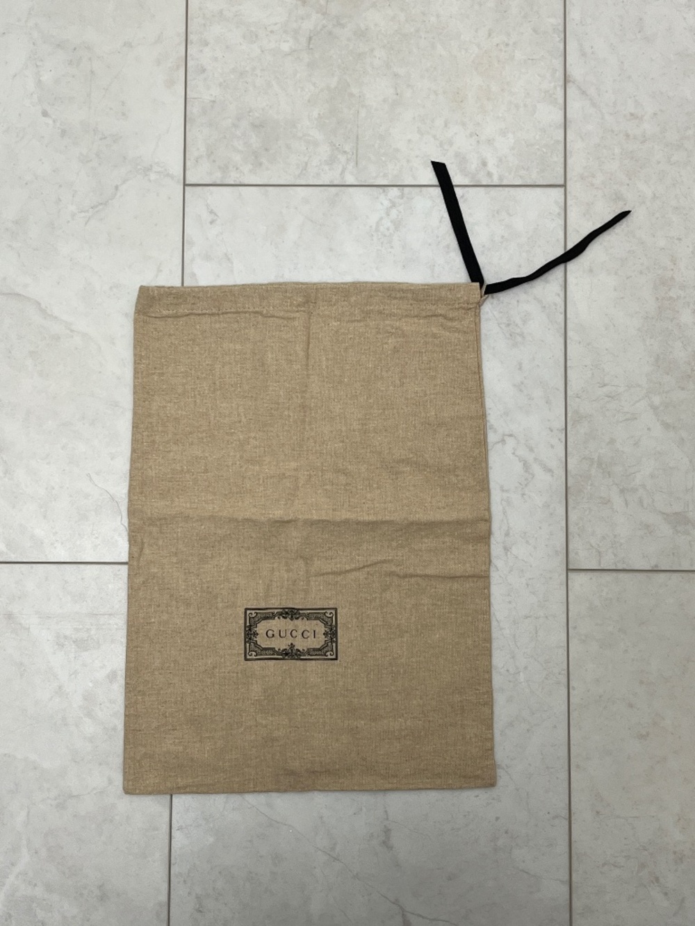 Gucci Dust Bag — Drawstring Fabric Protector